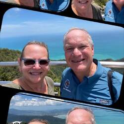 Views in each direction (N, S, E, W) behind us