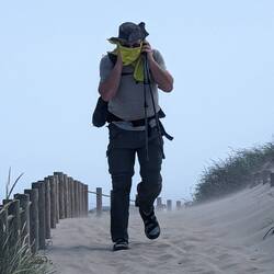 Crossing the desert!!