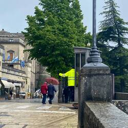Mitt nya drömjobb e trafikvinkare i San Marino