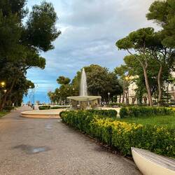 Kvällspromenad i Rimini