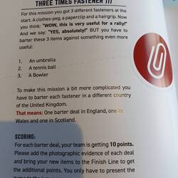 Die Tauschmission....wird schwierig!