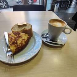 Standard Camino breakfast
