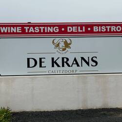 The winery where we stopped for an afternoon wine-tasting