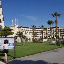 Ganz oben Etage 5 sind wir