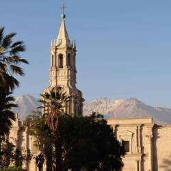 Weiße Kathedrale von Arequipa