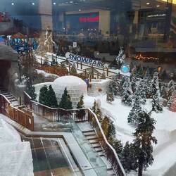 Skiarena in der Mall