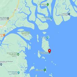 Location of the 007 Island