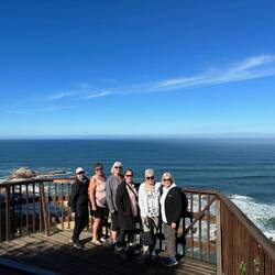 Team photo at the Indian Ocean