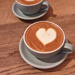 ein teurer (670¥), aber leckerer Flat White zwischendurch