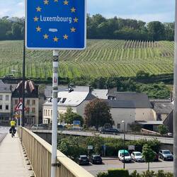 Entering Luxembourg