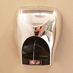 Who's seen a floss dispenser before?