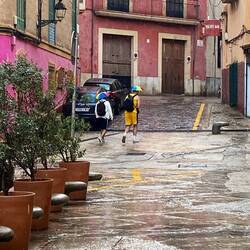 Sowas hätte ich auch gerne gegen den Regen gehabt