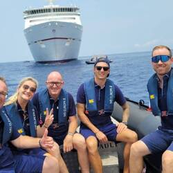 Das Touristik-Team in Gänze.