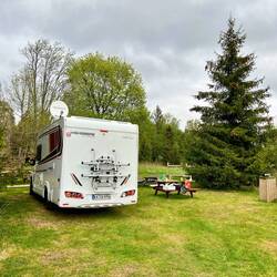 Schöner Platz für die Nacht