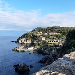 From the Citadel in Talamone looking NW