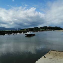 Meine Fähre von Somo nach Santander