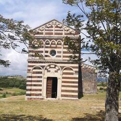 Die Kirche di San Pietro bei Bulzi
