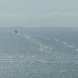 The English Channel with France in the distance