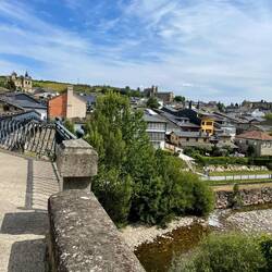Villafranca, a small town with many big churches