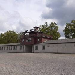 Eingang zum Konzentrationslager Buchenwald