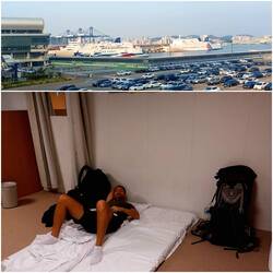 Nachtfähre nach Japan