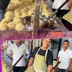 Noodles packaged for sale