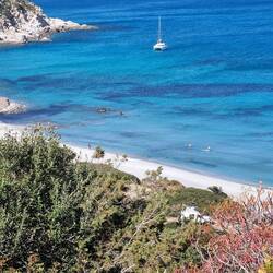 Auf dem Rückweg, Suchbild - unser Auto 😁