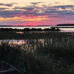 Zum Schluss noch einen schönen Sonnenuntergang🌅