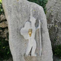 Wasserstelle für die Pilger