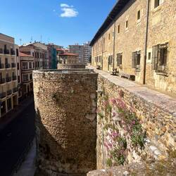 Roman walls at St Isadora