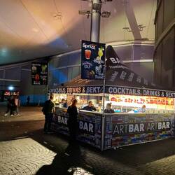 Die Bar Brasil gibts auch (überall)