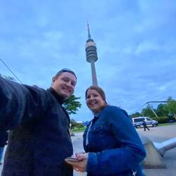 ...und es ist tatsächlich noch hell als das Konzert vorbei ist.