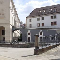 Auffahrt zum "Parkhaus" des 17. Jahrhunderts