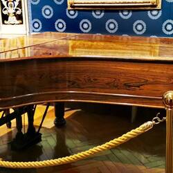 This is Franz Liszt actual piano on which he composed music in the 1800's