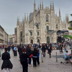 Duomo di Milano - took over 600 years to construct! Started in 1386