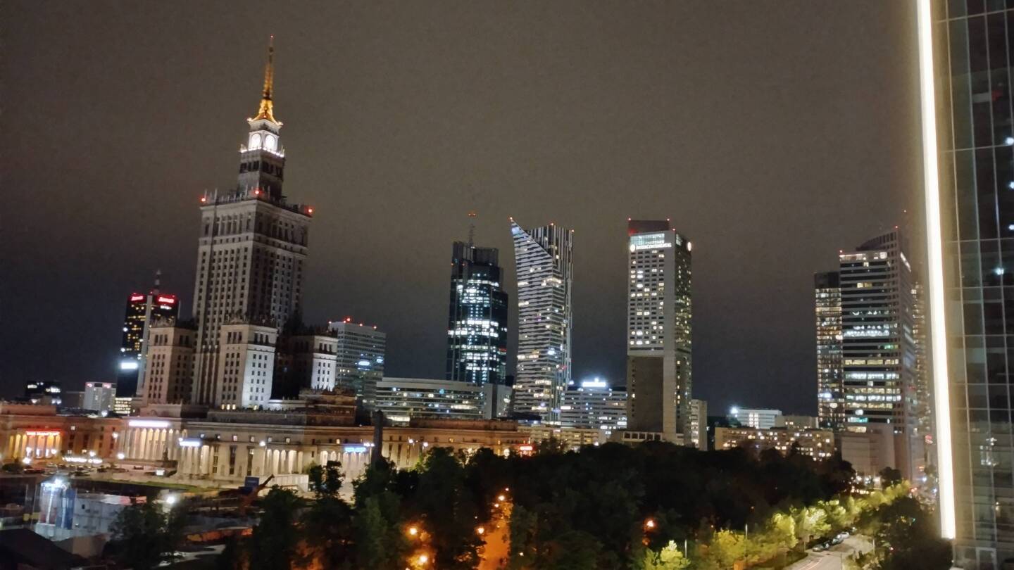 Skyline am Abend