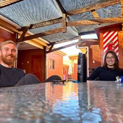 travel experience exchange with Tobias and Vita