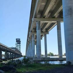 New & Old Harwood Bridge