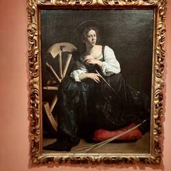 Saint Catherine -Caravaggio