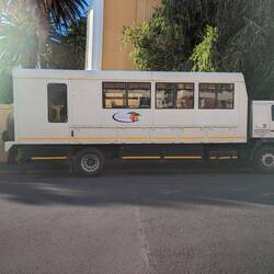 Our tour truck is named "Shashe"