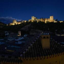 Our view at night
