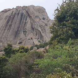 Der Monte Pulchiana, der größte Monolith Sardiniens