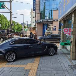 Ein gutes Beispiel, für die allgemeine Rücksichtslosigkeit in der Menschen in Seoul.