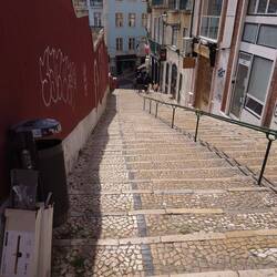 Never click climbed so many bloody steps