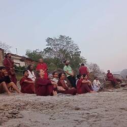 Meditationscamp mit Swami-ji