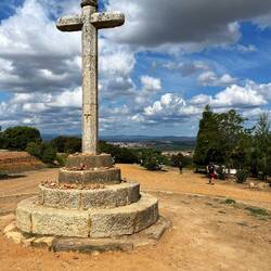 Astorga in the distance