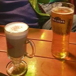 Und sichert uns.....wieder kein Guinness! Da müssen wir wohl morgen nochmal hin 🤣🤣🤣!