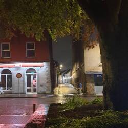 Auf dem Heimweg durch das regnerische Galway ☔