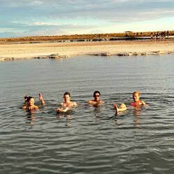 with Vita, Meredith and Luis from my hostal