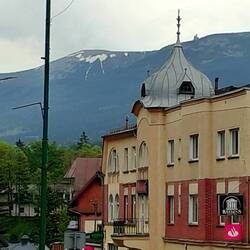 Blick auf die Schneekoppe